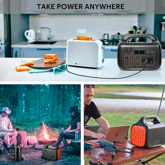 Портативна зарядна станція ATZ Power 1000 Вт | Зображення 1