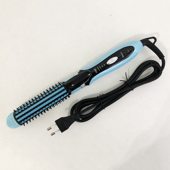 Плойка-праску 3в1 Gemei GM 2922. AG-201 Колір: блакитний | Зображення 4