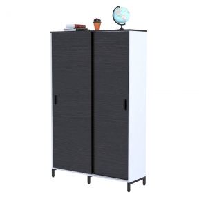 Шкаф офисный раздвижной Loft Design LS-1200-1900 белый венге