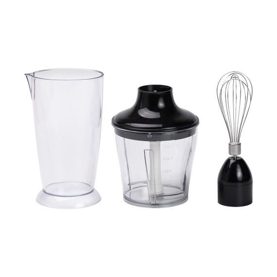 Блендер ручний занурювальний з нержавіючої сталі Sokany універсальний 4 в 1 металевий 1000 Вт смузі мейкер потужний SK-758-4 | Зображення 1