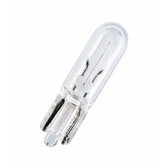 Указательная лампа накаливания OSRAM 2721FS W1,2W 12V W2x4.6D 10X5