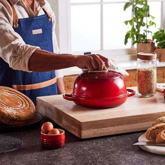 Форма для выпечки хлеба Le Creuset Bread Oven Cerise 21301240600430 24х17.6х4.8 см 1.6 л вишневая | Зображення 5