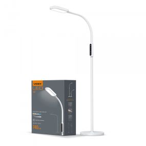 LED торшер білий VIDEX TF07W 14W 3000-5500K