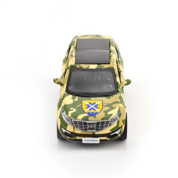 Автомодель серії «Шеврони Героїв» Kia Sportage R «56 ОМПБр» TechnoDrive 250362M | Зображення 2