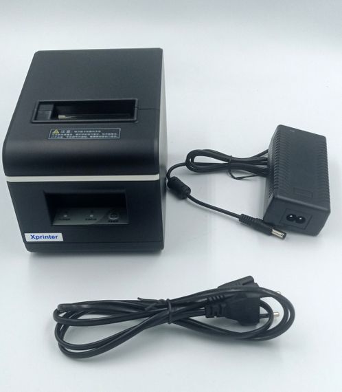 Термопринтер, POS, чековий принтер Xprinter XP-Q90ECU black (Q90ECU) | Зображення 3