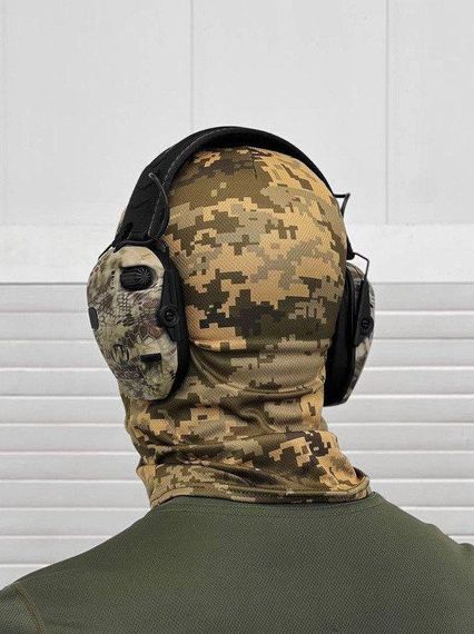 Тактичні навушники Walkers Razor Slim Electronic Muffs kriptek зел полка | Зображення 1