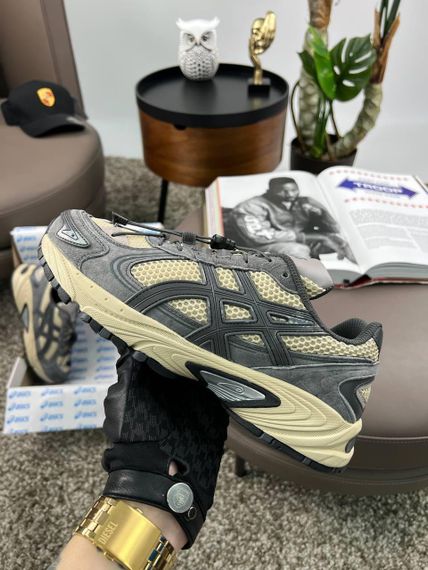 Чоловічі кросівки ASICS Gel-Kahana TR V4 Grey Beige (замша , текстиль) весна / літо / осінь | Зображення 5