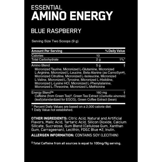 Амінокомплекс для спорту Optimum Nutrition Essential Amino Energy 585 g /65 servings/ Fruit Fusion | Зображення 1