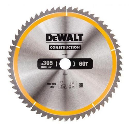 Диск пильний СONSTRUCTION 305*30мм DeWALT DT1960