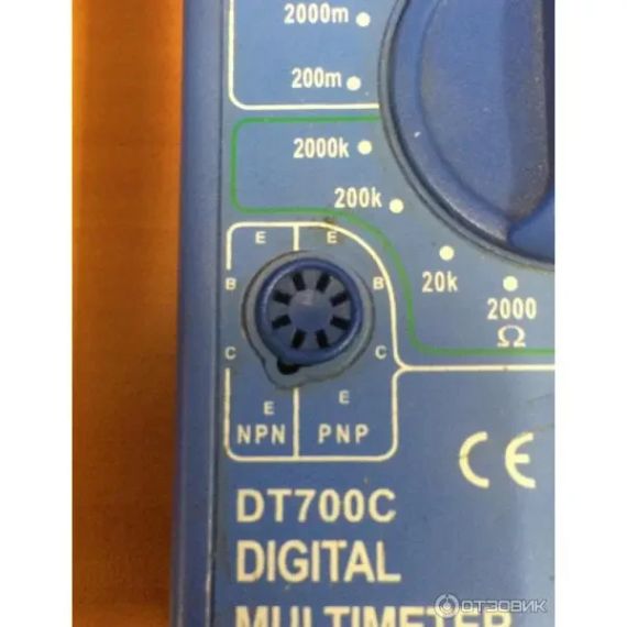 Мультиметр DT700C | Зображення 2