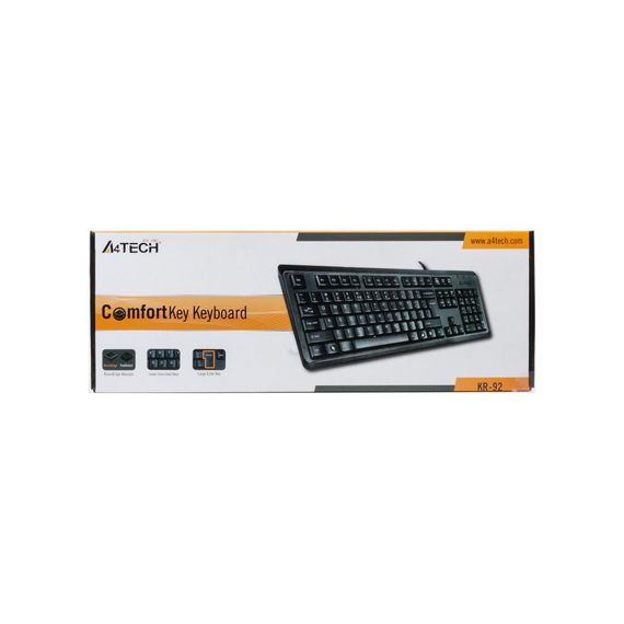 Клавіатура A4Tech KR-92 Black | Зображення 2