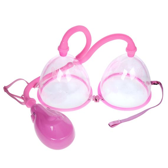 Вакуумна помпа для грудей - Breast Pump Enlarge With Twin Cups Vibrating | Зображення 1