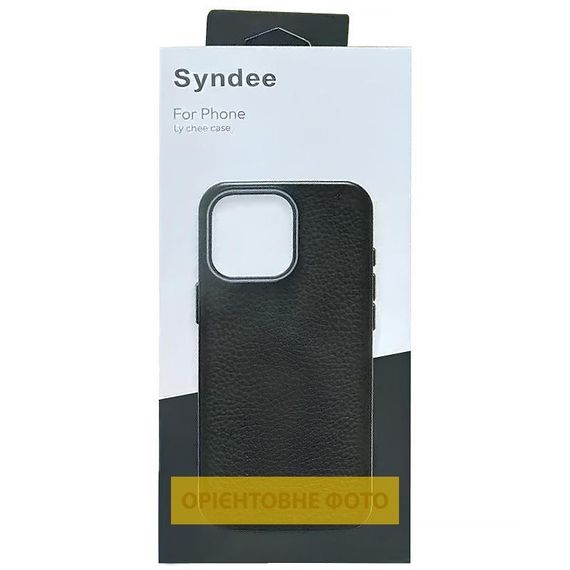 Чохол Syndee with MagSafe для Apple iPhone 15 (6.1") Black / Black | Зображення 1