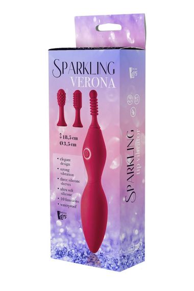 Вібратор для клітора з насадками Dream Toys SPARKLING VERONA Sex Aura | Зображення 1