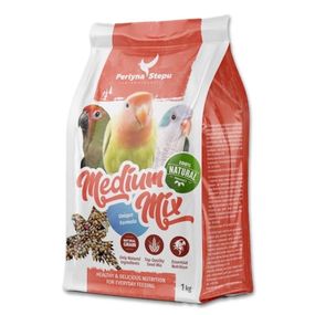 Корм для середніх папуг Перлина Степу Medium Mix, 1 кг