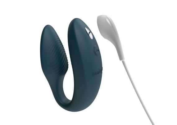 Смарт-вібратор для пар We-Vibe Sync 2 Green Velvet, 10 віброрежимів, пульт ДК | Зображення 5