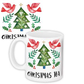 Кружка с принтом Chrismas tea 330 мл (KR_23NG050)