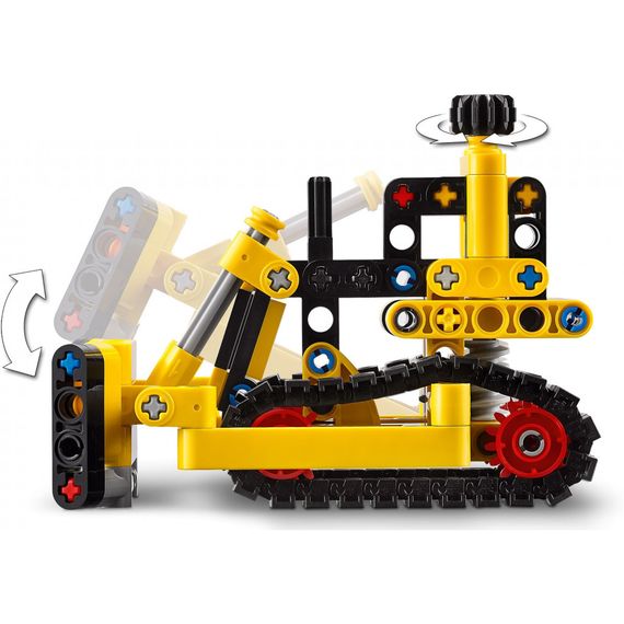 Конструктор LEGO Technic Надпотужний бульдозер 195 деталей (42163) | Зображення 3