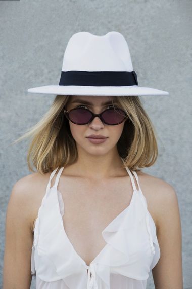 Капелюх Without Fedora з стрічкою White | Зображення 4