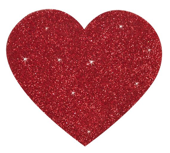 Украшение для сосков - Cottelli Collection Nipple Sticker Heart Sex Aura | Зображення 5