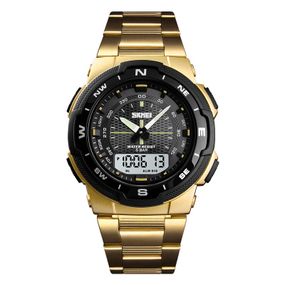 Чоловічий годинник Skmei 1370GD Gold