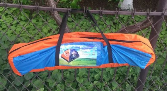 Намет туристичний на 1 персону розмір 200х100 см ЗЕЛЕНА | Зображення 1