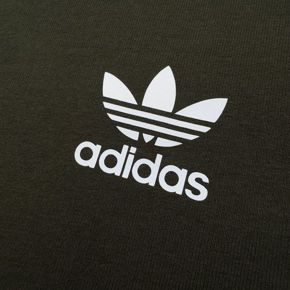 Кофта на блискавці Adidas хакі | Зображення 2