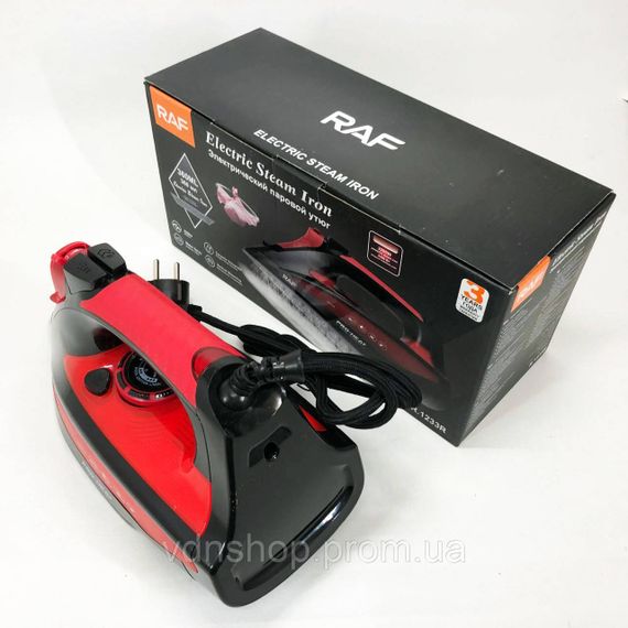 Праски для прасування речей RAF, Парова праска для прасування Парова праска різних типів тканин YD-18 | Зображення 5