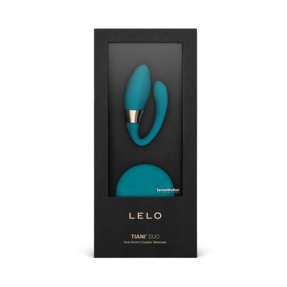 Вібратор для пар LELO Tiani Duo Ocean Blue, 2 мотори, пульт ДК | Зображення 7