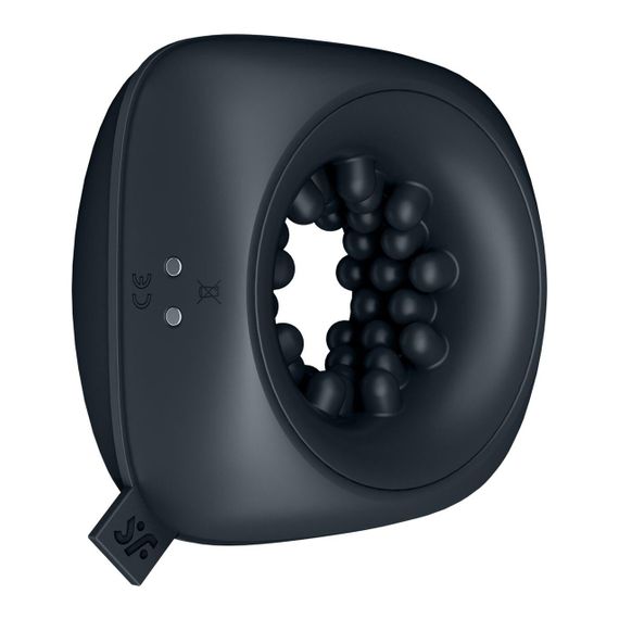 Мастурбатор Satisfyer Ring Stroker, 12 режимів вібрації, універсальний, компактний Sex Aura | Зображення 2