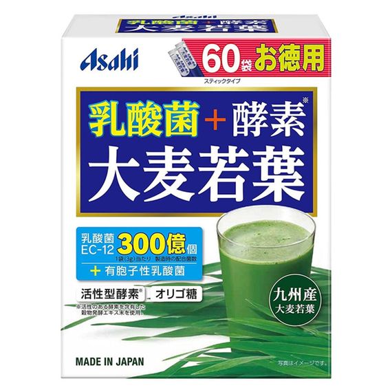Амінокомплекс Asahi Aojiru Barley Young Leaves + Lactic Acid Bacteria Green Juice 3 g 60 sticks