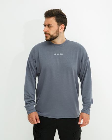 Світшот Україна графит S L | Зображення 6