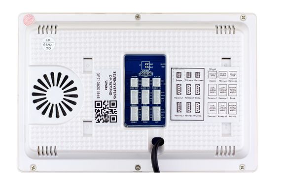 Видеодомофон SEVEN DP-7571 FHD white | Зображення 1