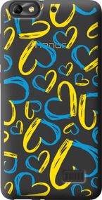 Чехол на Huawei Honor 4C Сердца UA "5292u-183-17620"