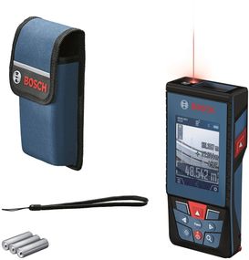 Дальномір лазерний Bosch Professional GLM 100-25 C, ±1.5 мм, 0.08-100м, 0-360 °, Bluetooth, чохол, 0.23 кг (0.601.072.Y00)