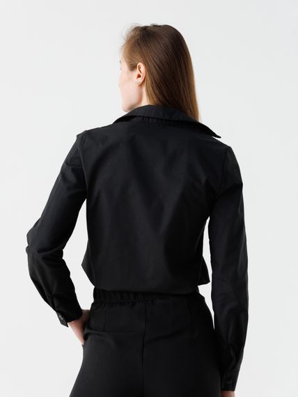 Сорочка однотонна жіноча 694 baza 2XL Чорний (2000990485731D) shop (2000990485731) | Зображення 5