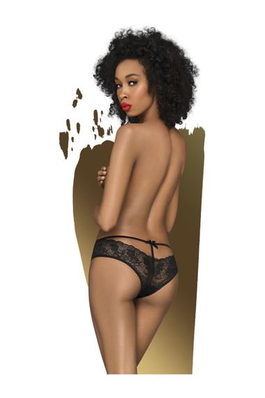 Сексуальні трусики Penthouse Adore me black(S/M) | Зображення 1