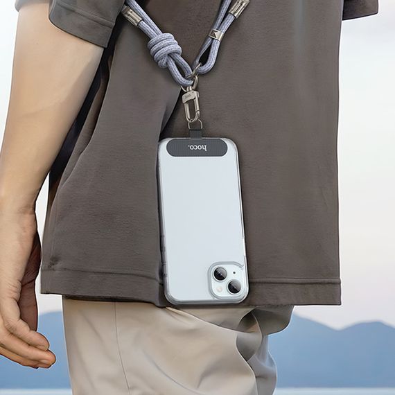 Дата кабель-шнурок Hoco GH7 Elegant Type-C to Lightning (1.8m) Denim Blue | Зображення 4