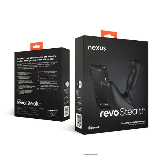 Смарт-масажер простати Nexus Revo Stealth with APP, вібрація+ротація, пульт ДУ, до 10 годин роботи | Зображення 6
