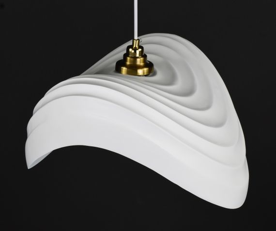 Люстра підвісна на 1 лампочку 27850 Латунь 30-150х35х38 см. | Зображення 1