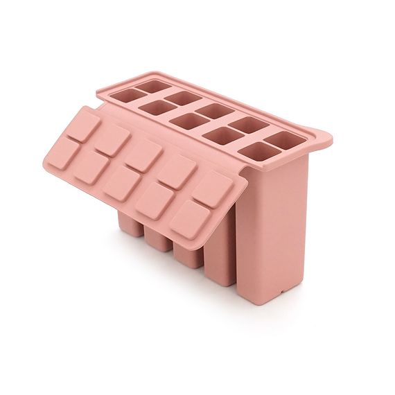 Силиконовая форма для льда, 10 прямоугольных ячеек, 16.6x6x10.7см | Зображення 1