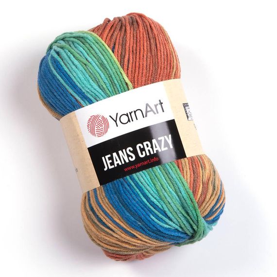 YarnArt Jeans Crazy 8209 пряжа ЯРНАРТ ДЖІНС КРЕЙЗІ