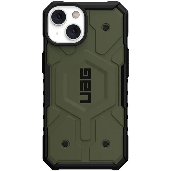 Ударостійкий чохол UAG Pathfinder with MagSafe для Apple iPhone 14 Plus (6.7") TPU+PC, Зелений