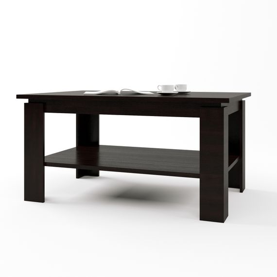 Стіл журнальний Еверест Соната СЖ-910 для вітальні венге темний (EVR-2137)