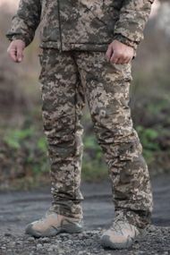 Штани зимові Nord Storm на підтяжках піксель Military R +