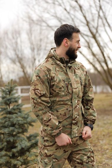 Тактичний весняно - літній костюм Горка ріп-стоп мультикам | Зображення 1