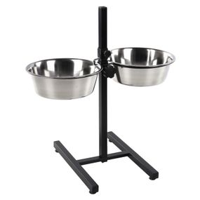 Flamingo Otis+ H-Stand миски для собак на штативі, 2 шт х 3.95 л
