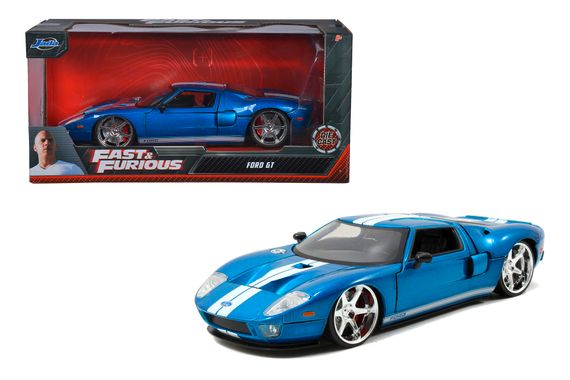 Игровая металлическая машинка Fast and Furious Форд GT | Зображення 2