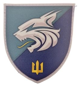 Шеврон 137 ОБМП (резиновый цветной)