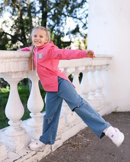 Худі для дівчинки Носи своє 140 Рожевий (p-4743-156959) | Зображення 7